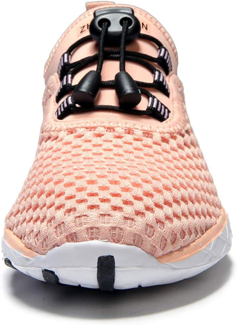 Women'S Quick Drying Aqua Water Shoes,3-Second Drainage & All-Terrain for Swimming,Hiking,Yoga